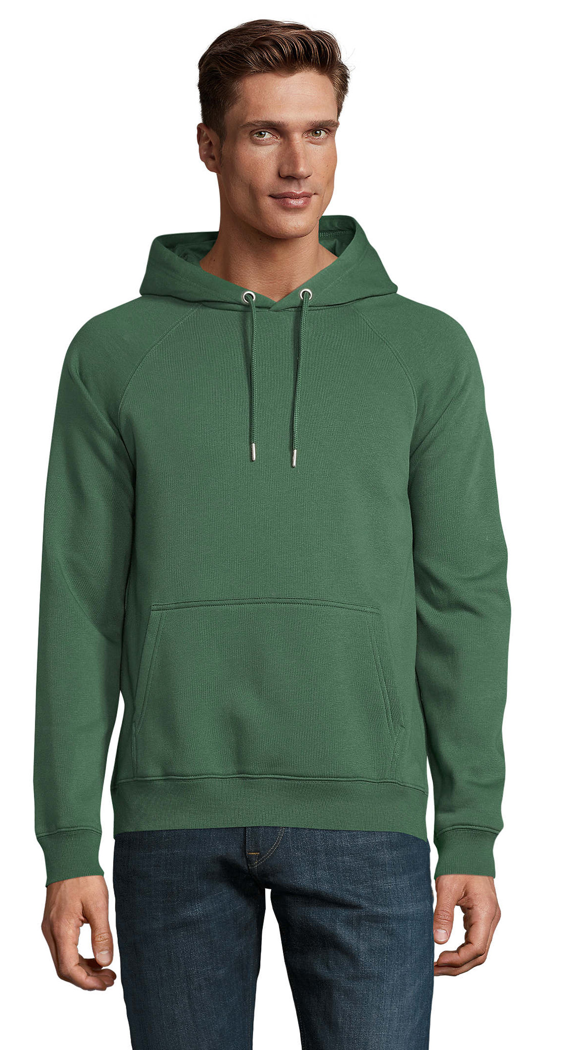 Φούτερ με Κουκούλα Stellar 03568 SOL'S Bottle Green
