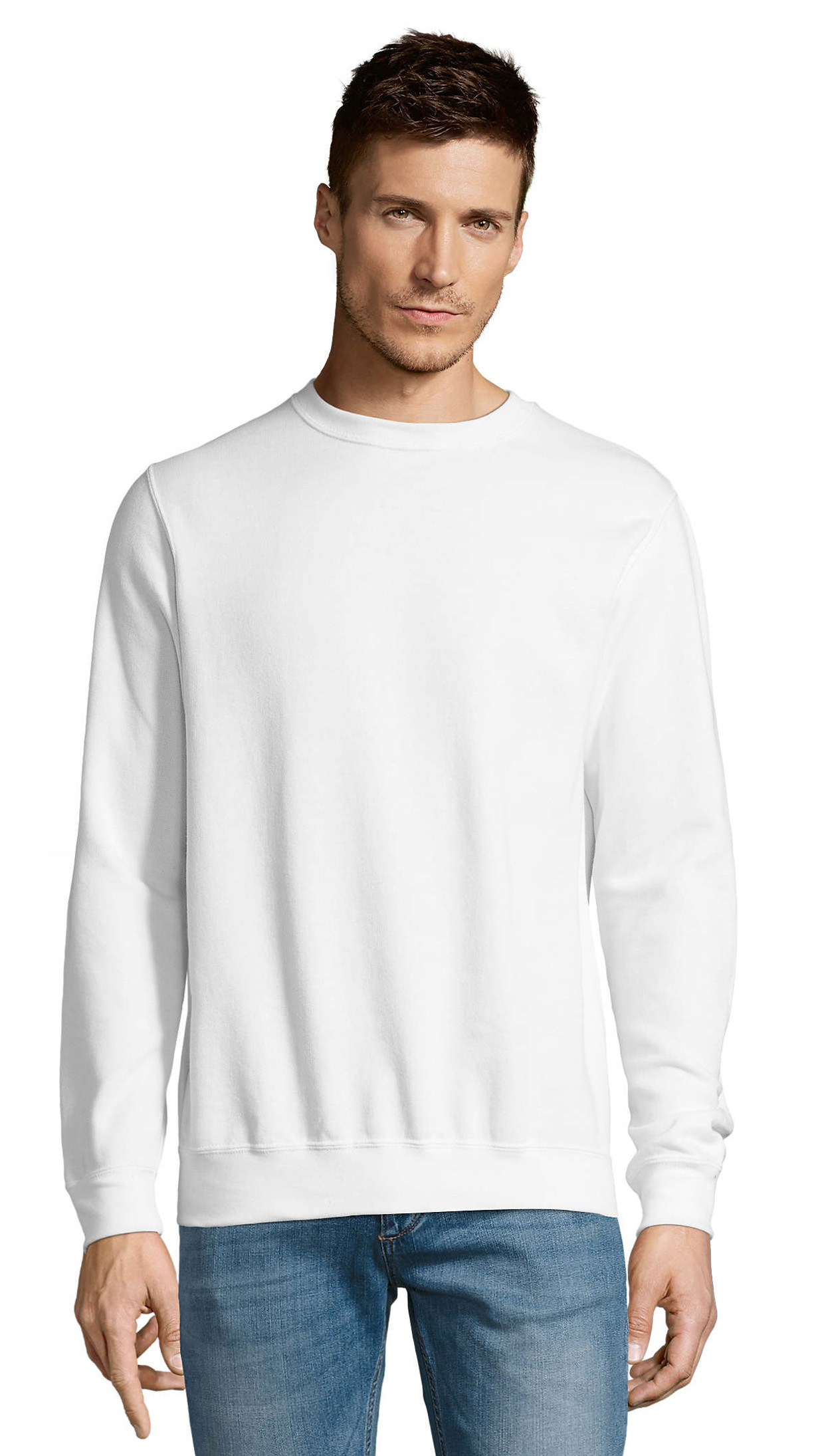 Φούτερ Crewneck 13250 SOL'S New Supreme White