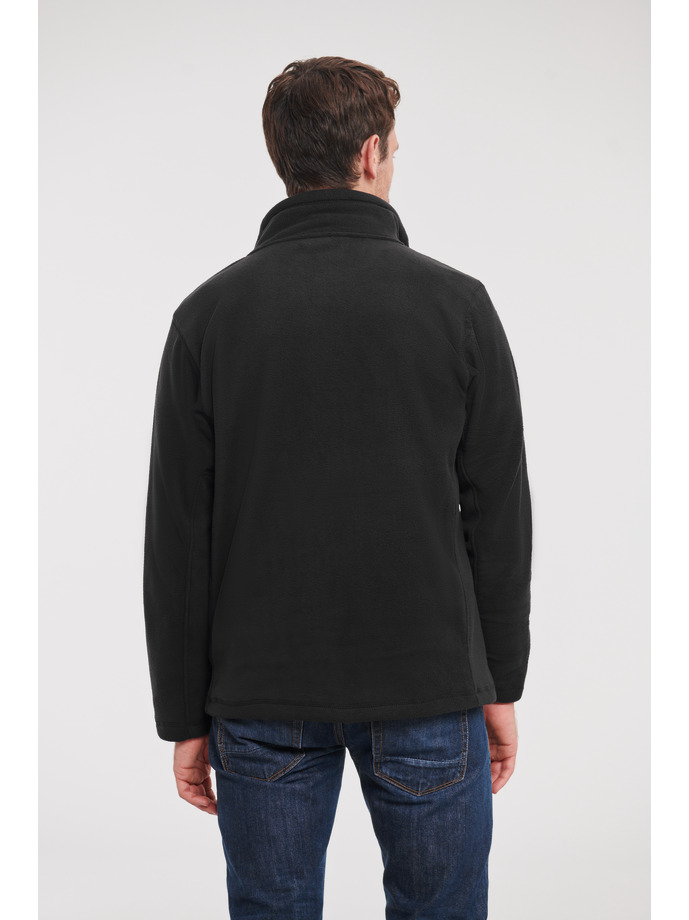 Ανδρική Ζακέτα Fleece R-870M-0 Russell Outdoor Black ανδρικά Μπουφάν Simple Wear