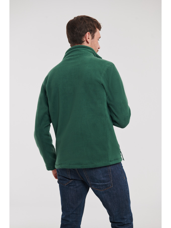 Ανδρική Ζακέτα Fleece R-870M-0 Russell Outdoor Bottle Green ανδρικά Μπουφάν Simple Wear