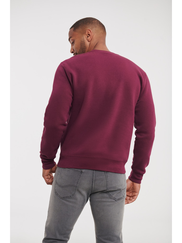 Φούτερ Authentic Crewneck R-262M-0 Russell Burgundy ανδρικά Simple Wear