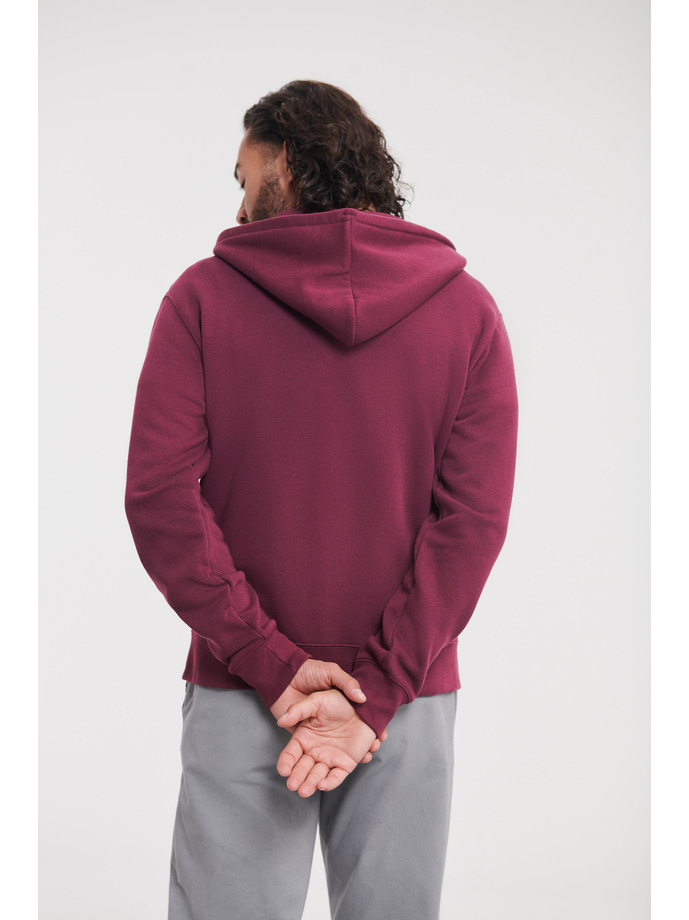 Φούτερ με Κουκούλα Και Φερμουάρ Authentic Zip Hoodie R-266M-0 Russell Burgundy ανδρικά Simple Wear