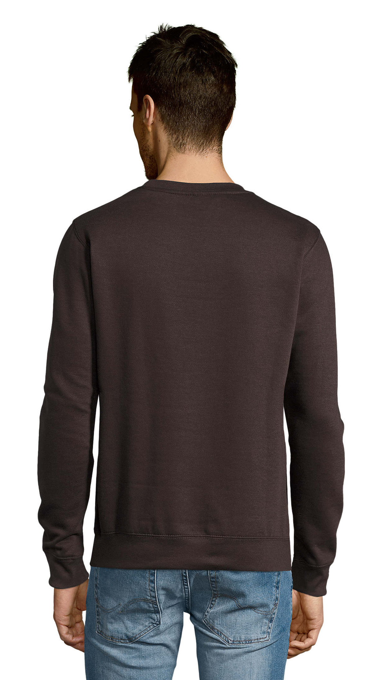 Φούτερ Crewneck 13250 Sol&Apos S New Supreme Deep Charcoal Grey ανδρικά Simple Wear