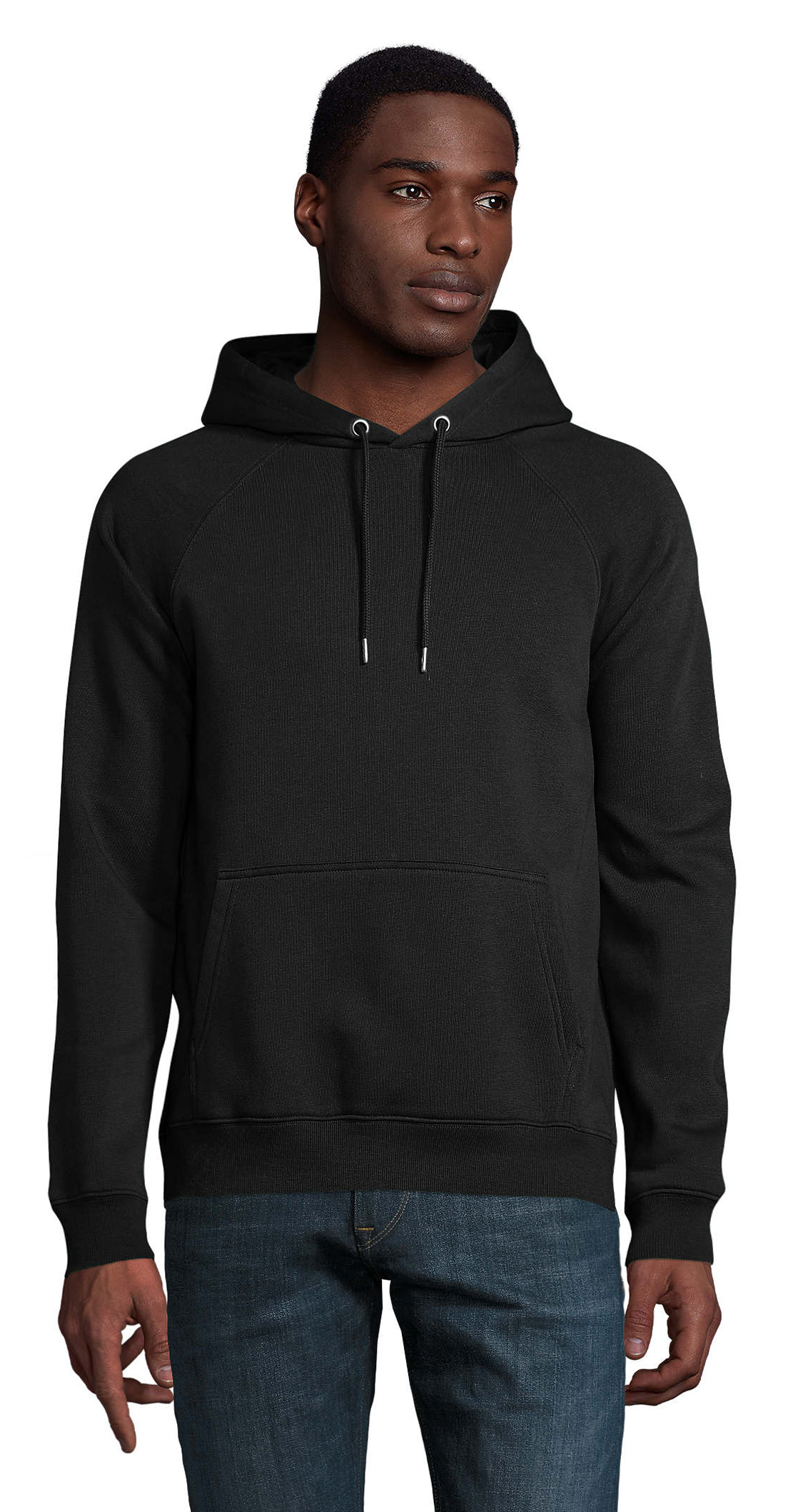 Φούτερ με Κουκούλα Stellar 03568 SOL'S Black