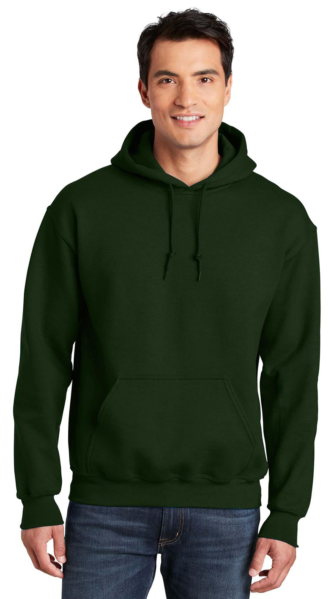 Φούτερ με Κουκούλα Gildan 12500 DryBlend Hoodie Forest Green