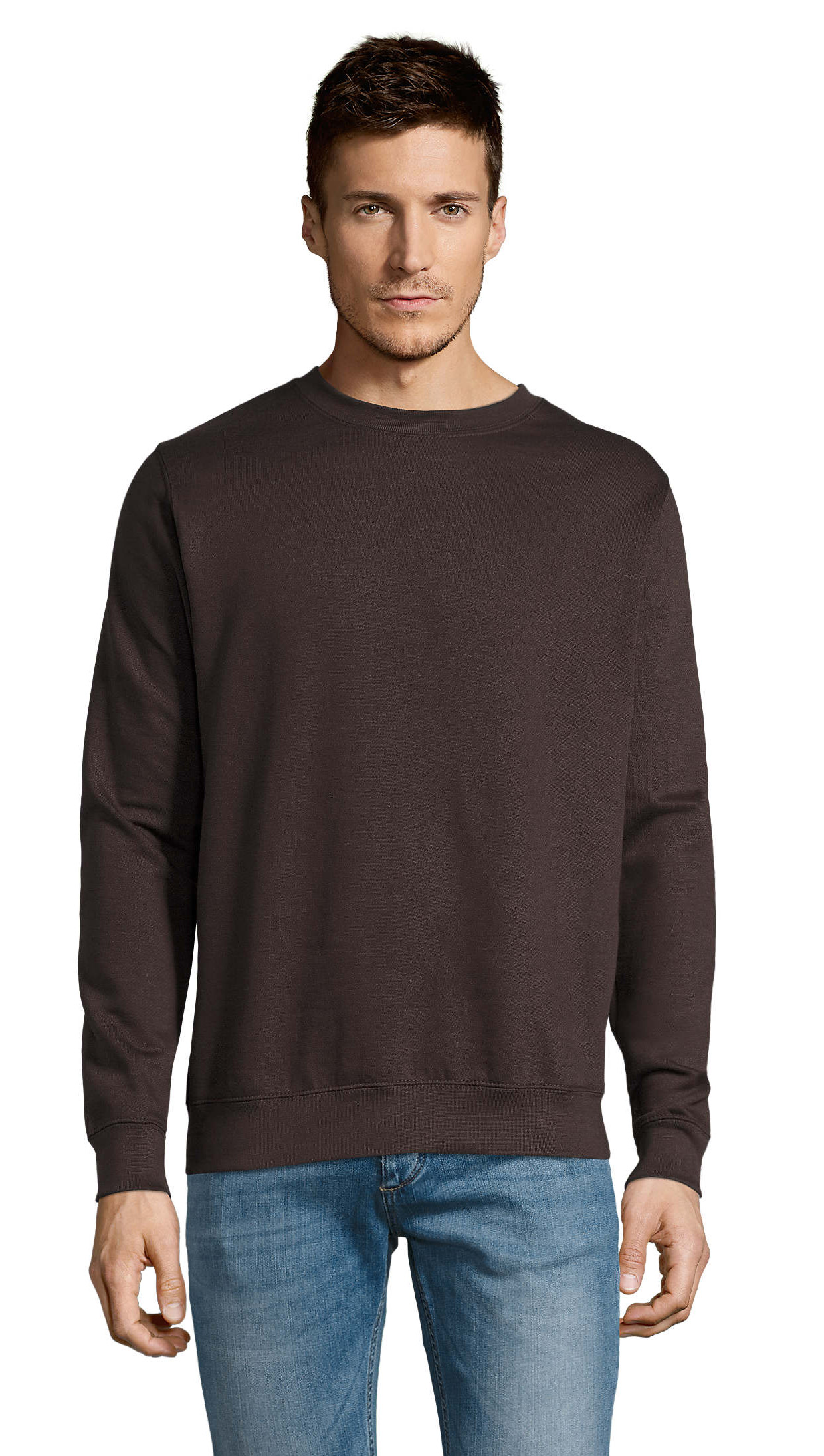 Φούτερ Crewneck 13250 SOL'S New Supreme Deep Charcoal Grey