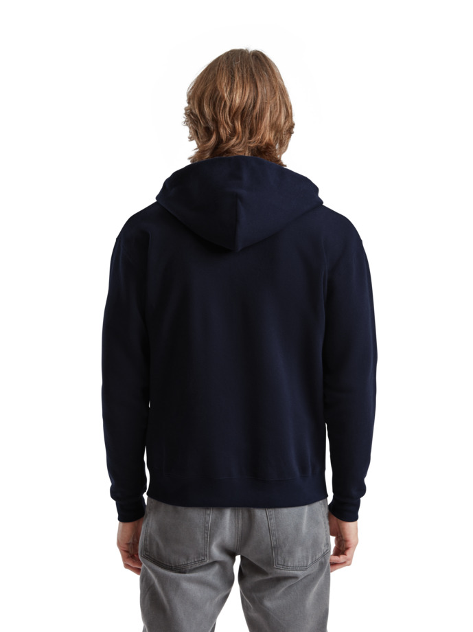 Zip Hoodie Φούτερ 62-034-0 Fruit Of The Loom Deep Navy ανδρικά Simple Wear