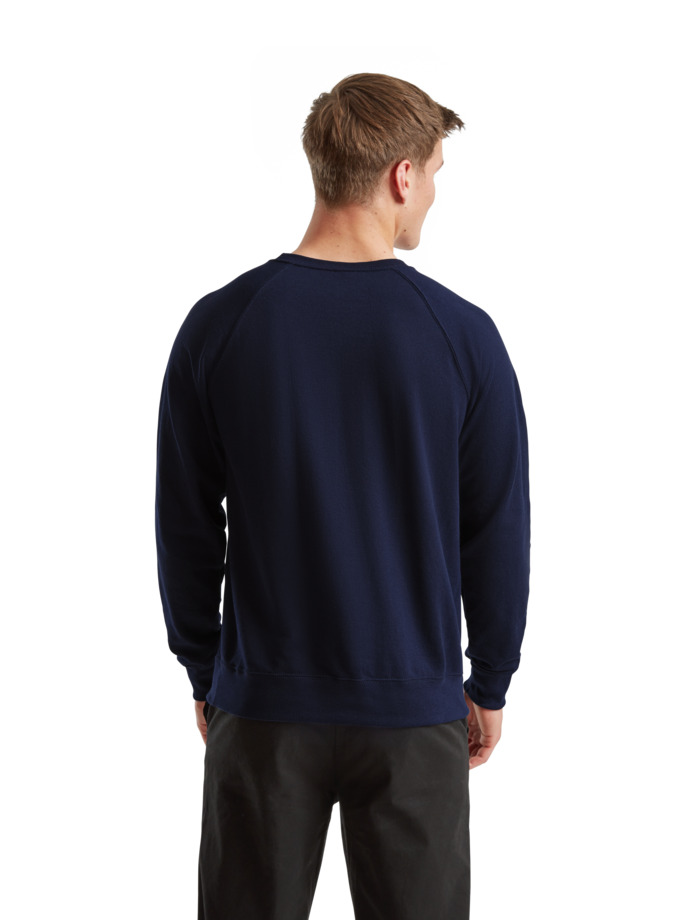 Φούτερ Raglan 62-138-0 Fruit Of The Loom Lightweight Deep Navy ανδρικά Simple Wear