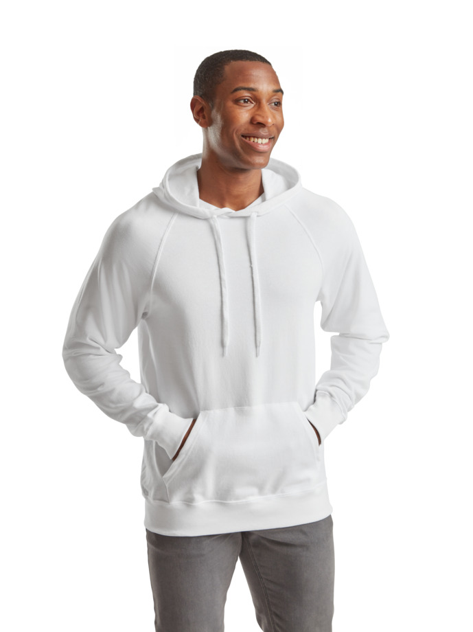 Φούτερ Hoodie 62-140-0 Fruit of the Loom Lightweight White