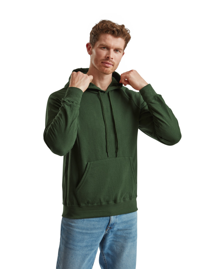 Φούτερ Hoodie 62-140-0 Fruit of the Loom Lightweight Bottle Green