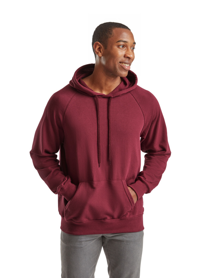 Φούτερ Hoodie 62-140-0 Fruit of the Loom Lightweight Burgundy