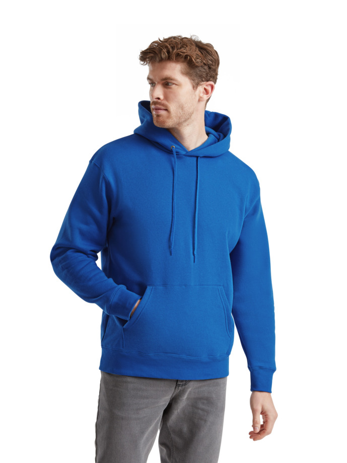 Φούτερ με Κουκούλα 62-152-0 Fruit of the Loom Royal Blue