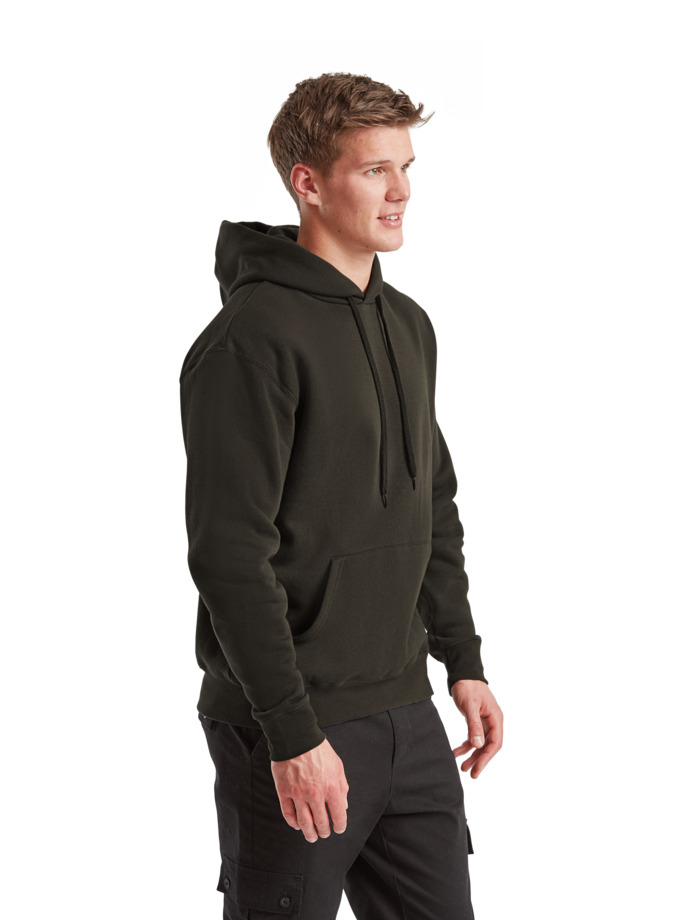 Φούτερ Hoodie Premium 62-152-0 Fruit Of The Loom Charcoal ανδρικά Simple Wear