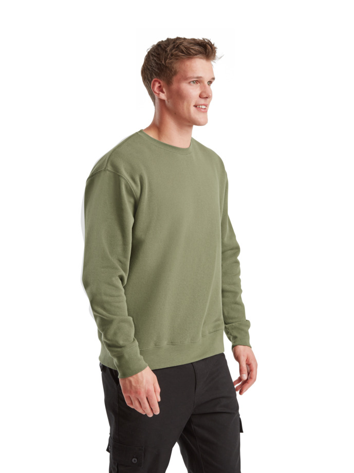 Φούτερ 62-154-0 Fruit Of The Loom Premium Set In Classic Olive ανδρικά Simple Wear