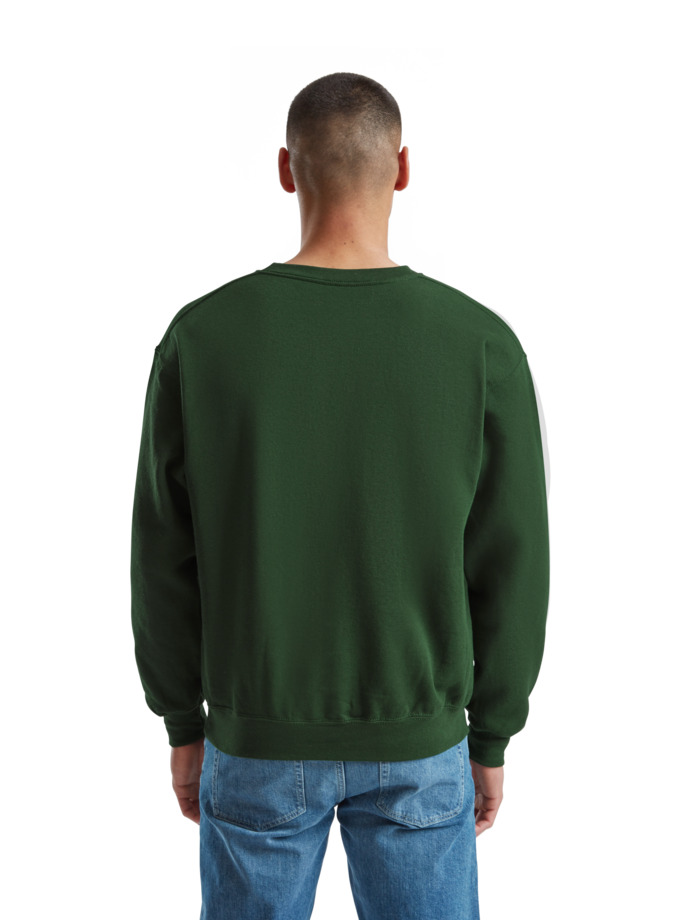Φούτερ Classic Set In 62-202-0 Fruit Of The Loom Bottle Green ανδρικά Simple Wear