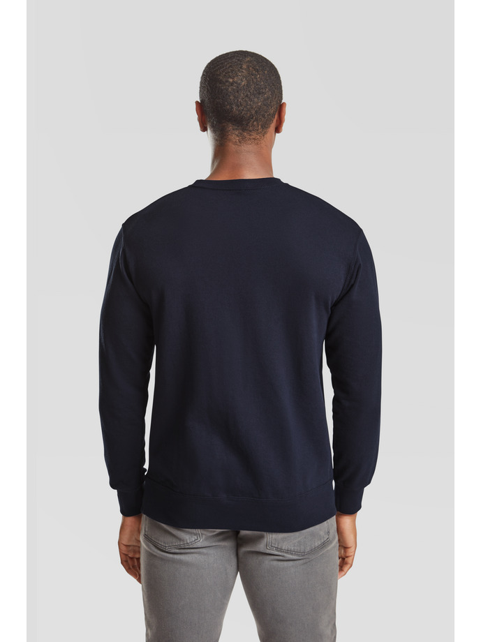 Φούτερ 62-156-0 Fruit Of The Loom Lightweight Set-In Deep Navy ανδρικά Simple Wear