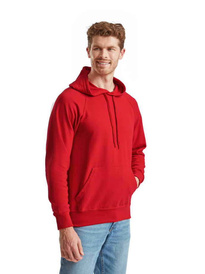 Φούτερ Hoodie 62-140-0 Fruit of the Loom Lightweight Red