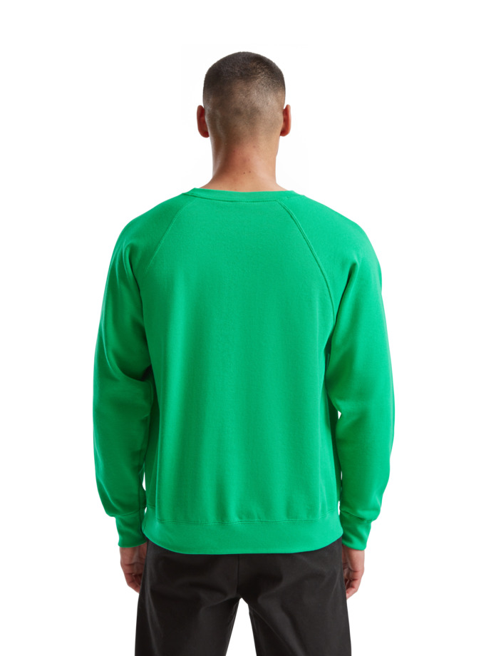 Φούτερ Classic Raglan 62-216-0 Fruit Of The Loom Kelly Green ανδρικά Simple Wear