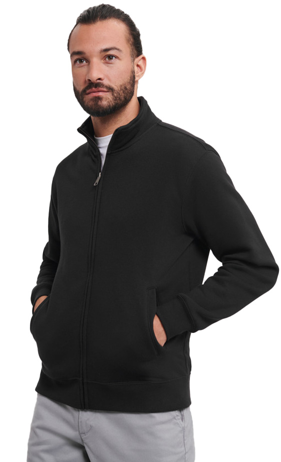 Φούτερ με Φερμουάρ R-267M-0 Russell Authentic Black