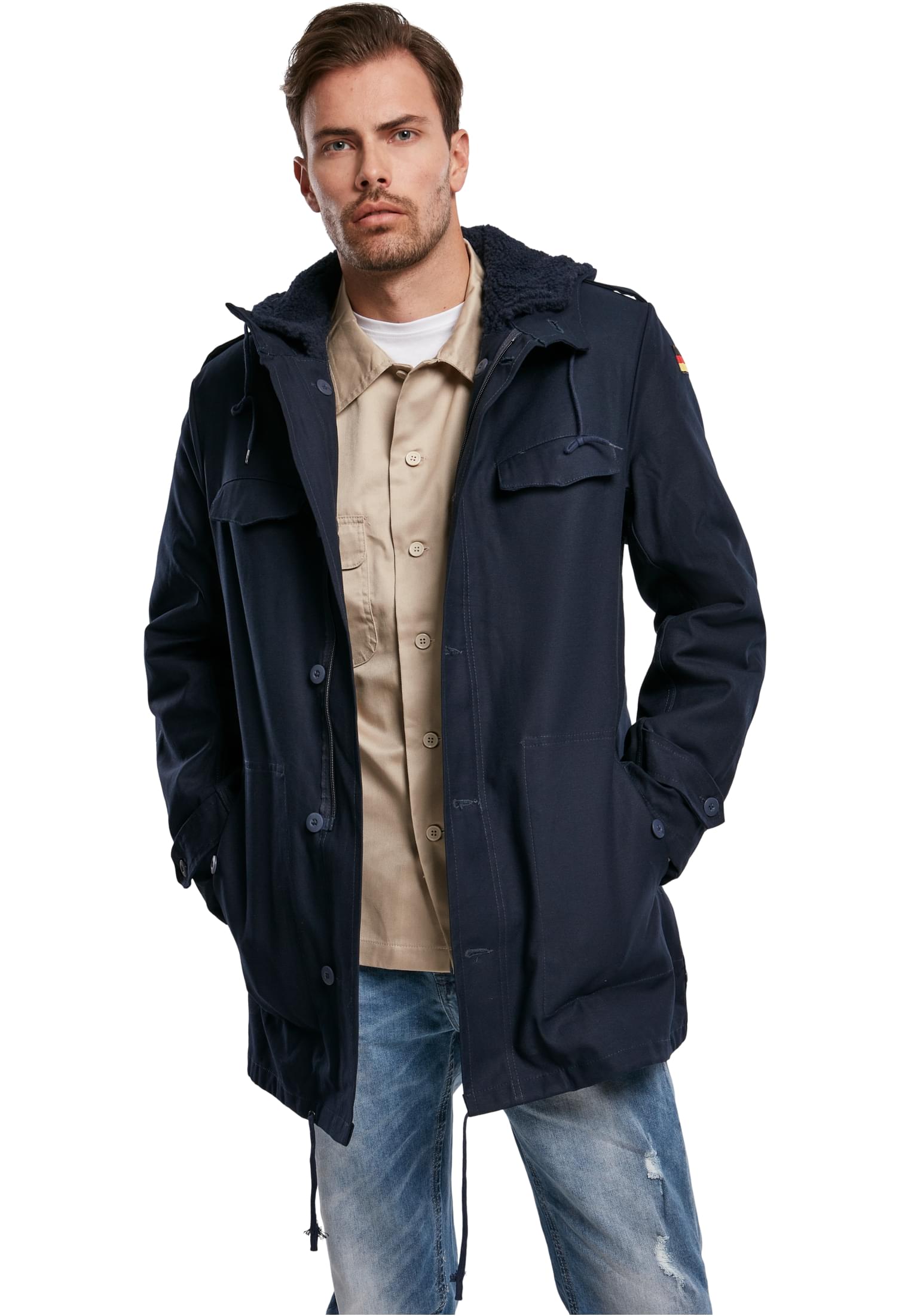 Jacket BW Flag Parka Brandit BD3163 Navy