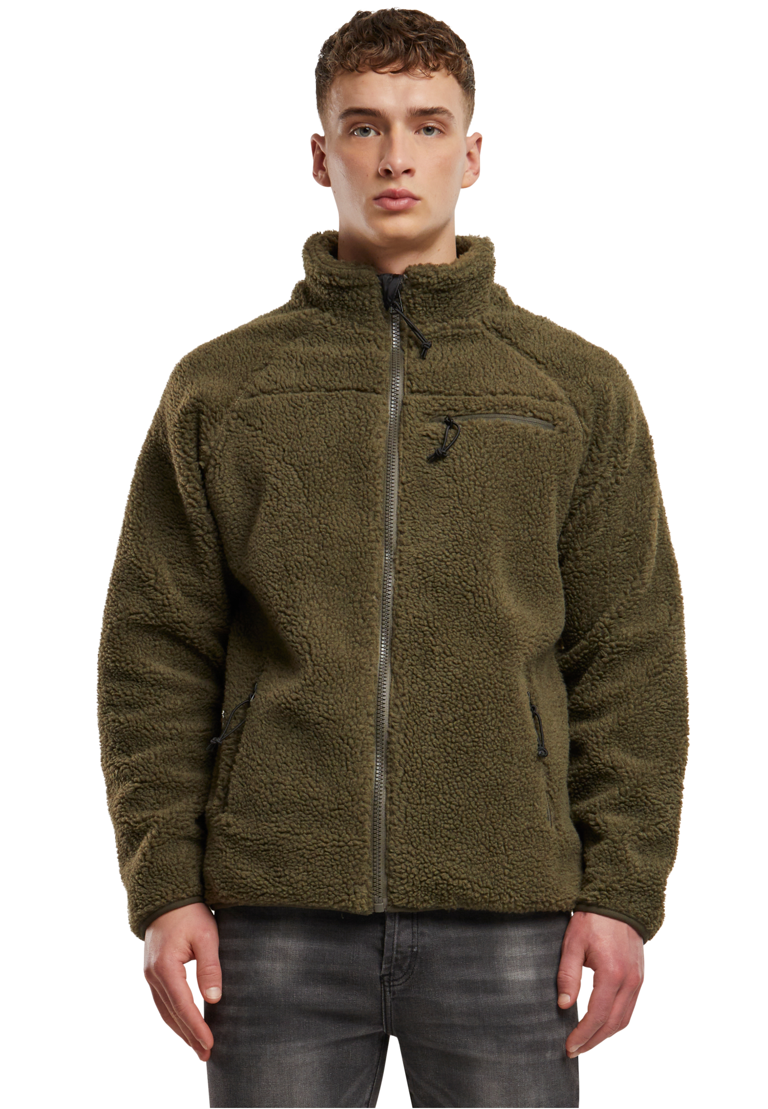 Ζακέτα Teddyfleece BD5021-00176 Brandit Olive Olive Olive