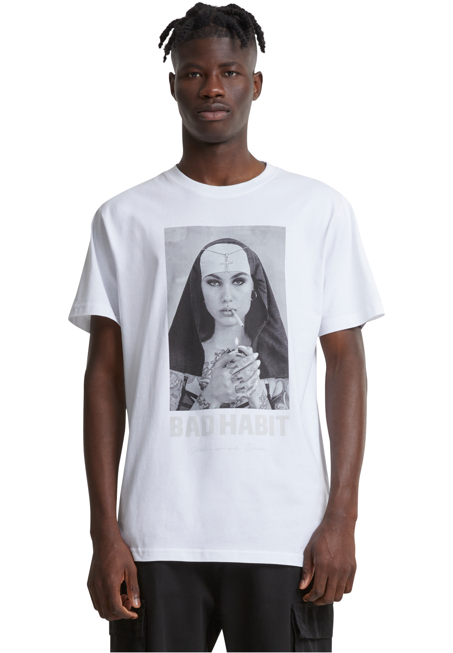 Bad Habit Tee Mister Tee MT1282 White