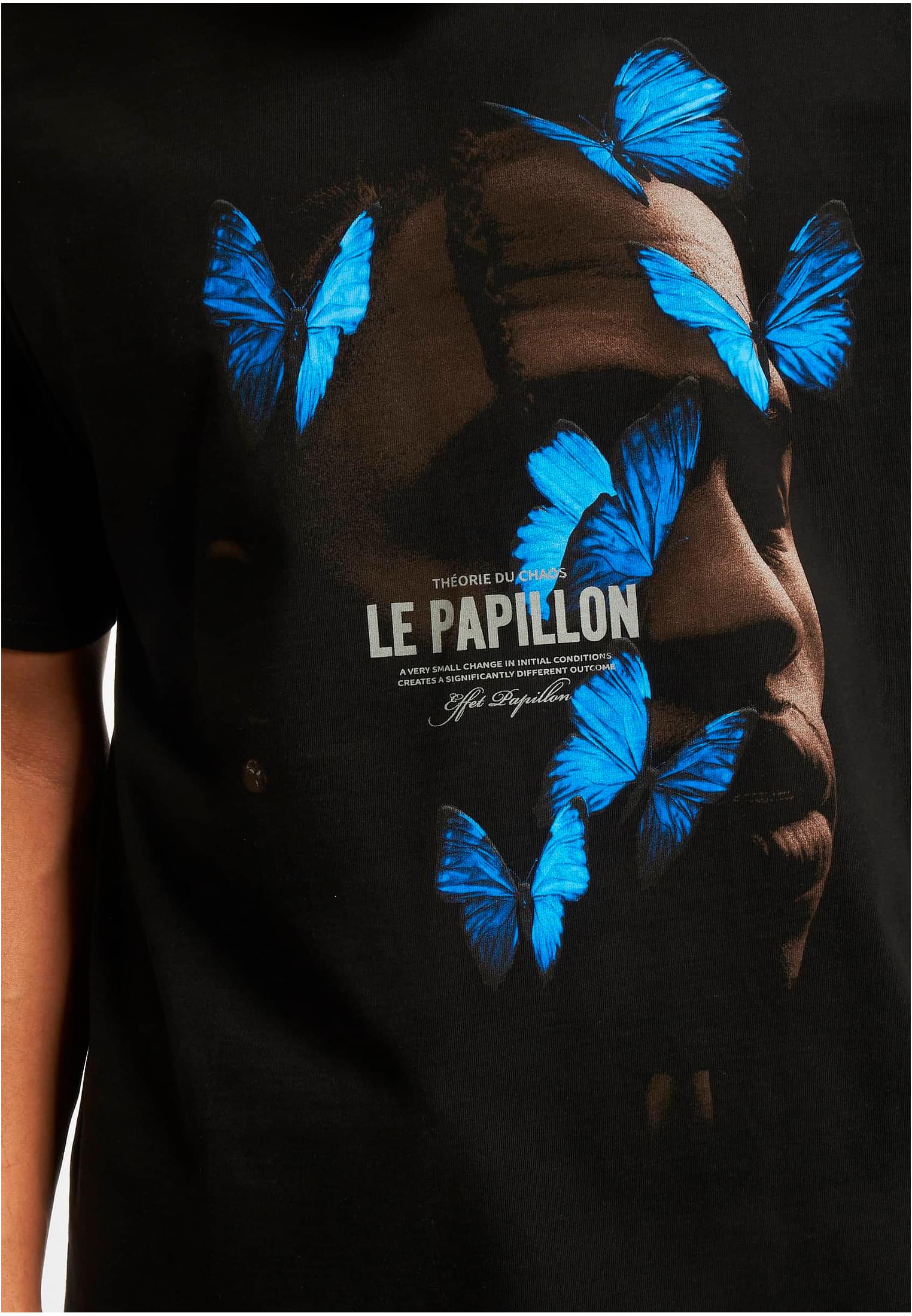 Le Papillon Oversize Tee Mt Upscale Mt1899 Black Outlet ανδρικά Simple Wear