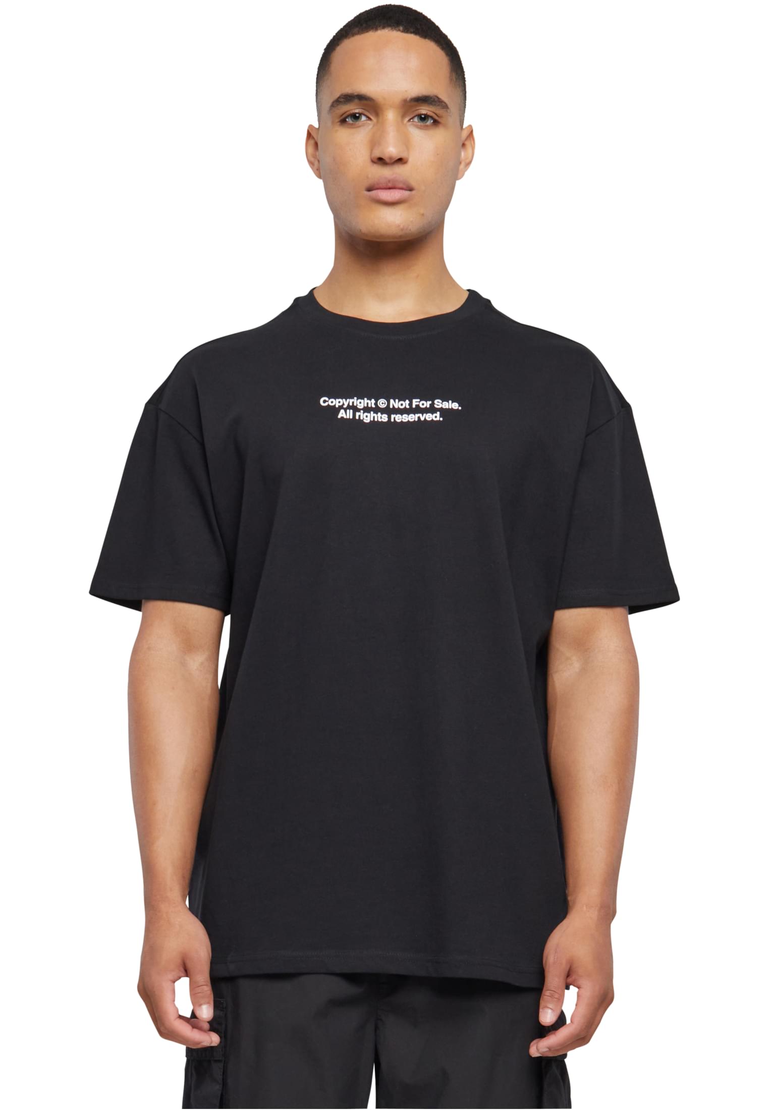 Fingerprint Oversize Tee Mister Tee MT2546-00007 black