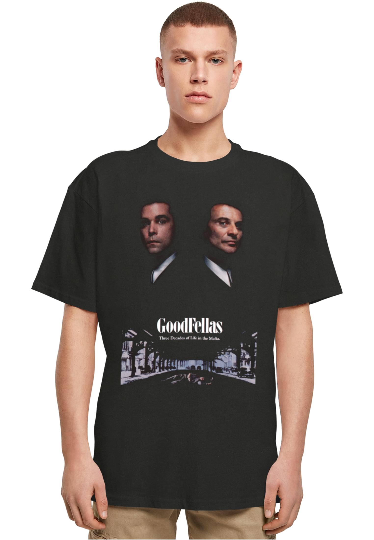 Goodfellas Poster Oversize Tee Mister Tee MT2554-00007 black
