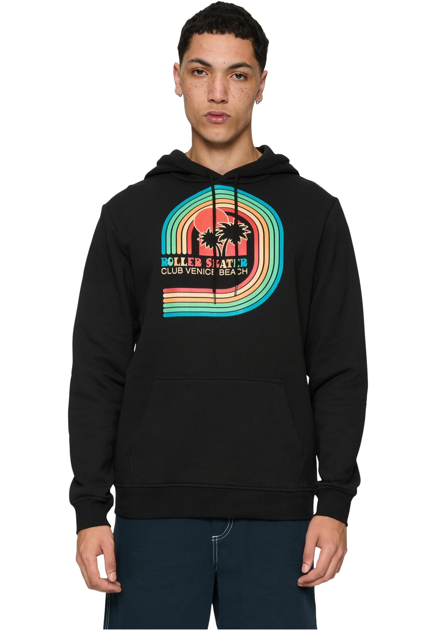 Roller Skater Hoodie MT Men MT2761 Black