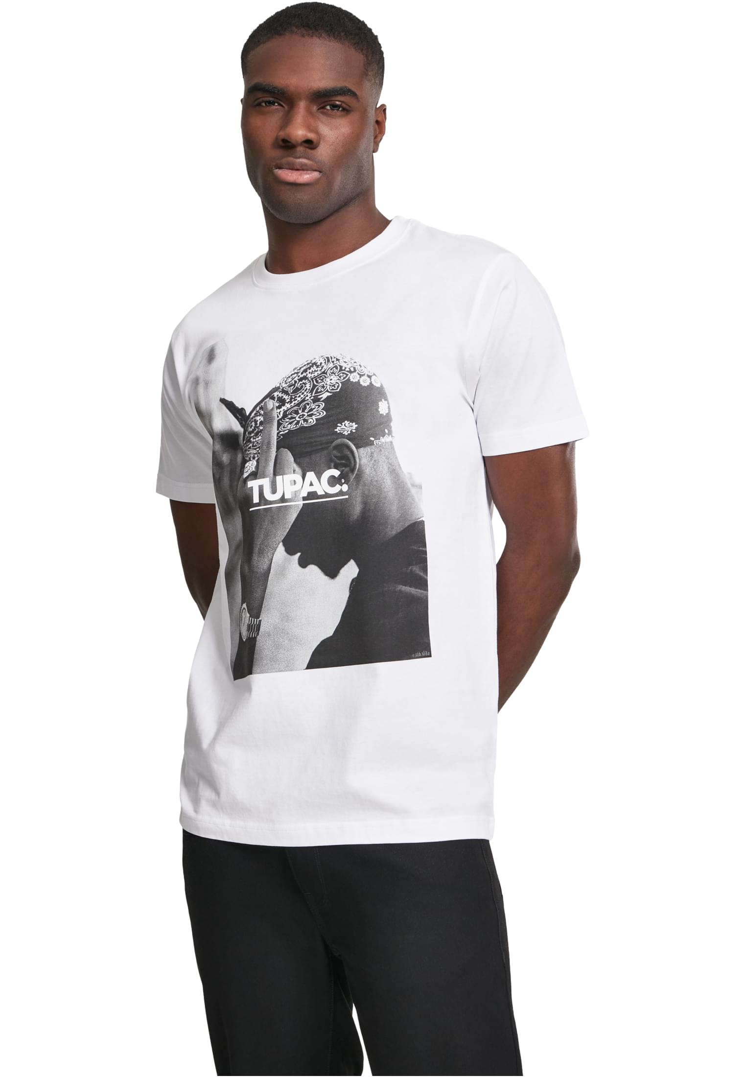 T-Shirt 2Pac Fck The World Tee Mister Tee MT315-00220 White