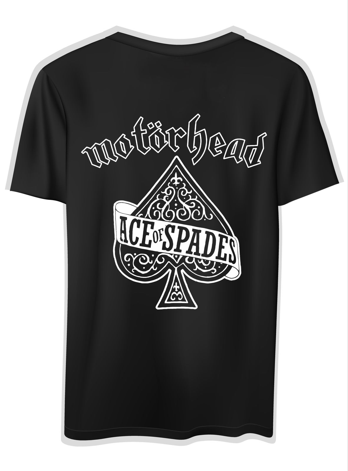 T-Shirt Motorhead Ace Of Spades Rock Avenue Black