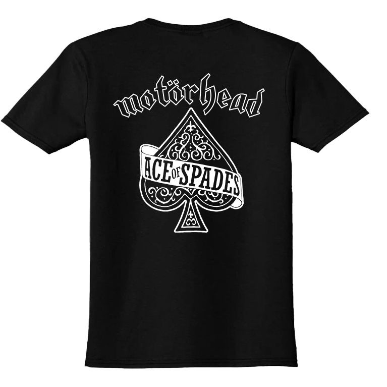 Παιδικό T-shirt Motorhead Ace Of Spades Rock Avenue Black