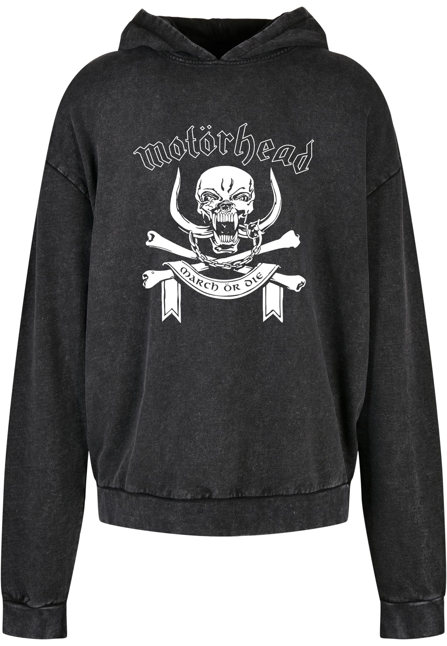Oversized Premium Hoodie Motorhead Art1 Rock Avenue Black