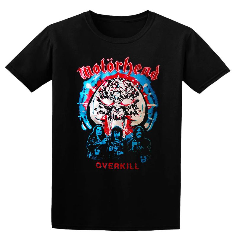 Παιδικό T-shirt Motorhead Overkill Rock Avenue Black