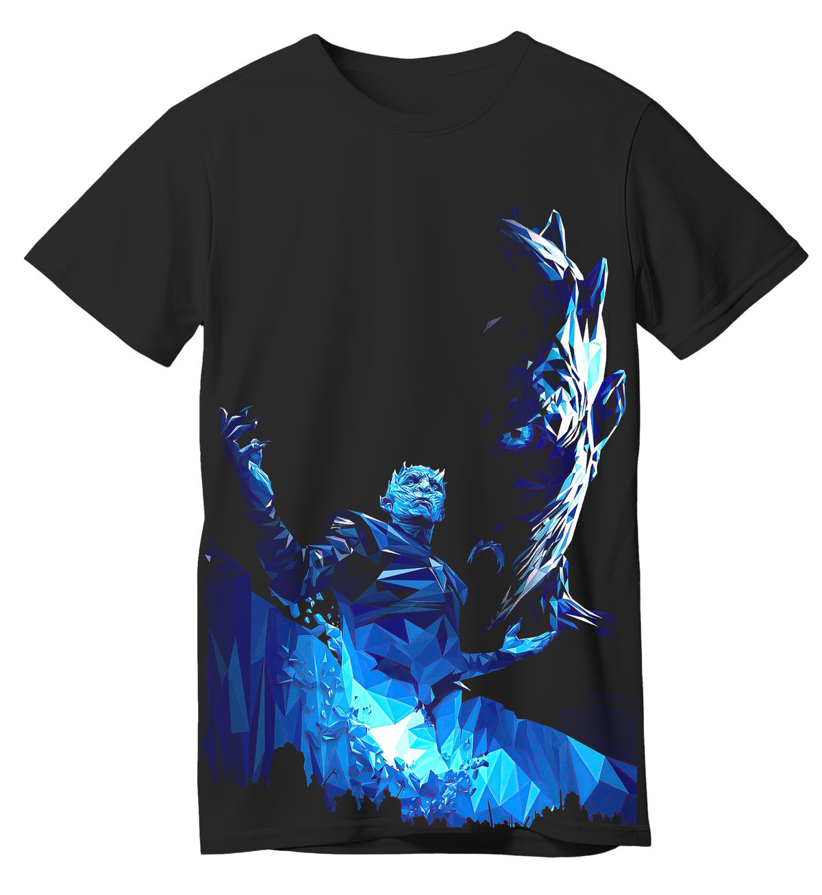 T-Shirt Night King Game Of Thrones Rock Avenue Black