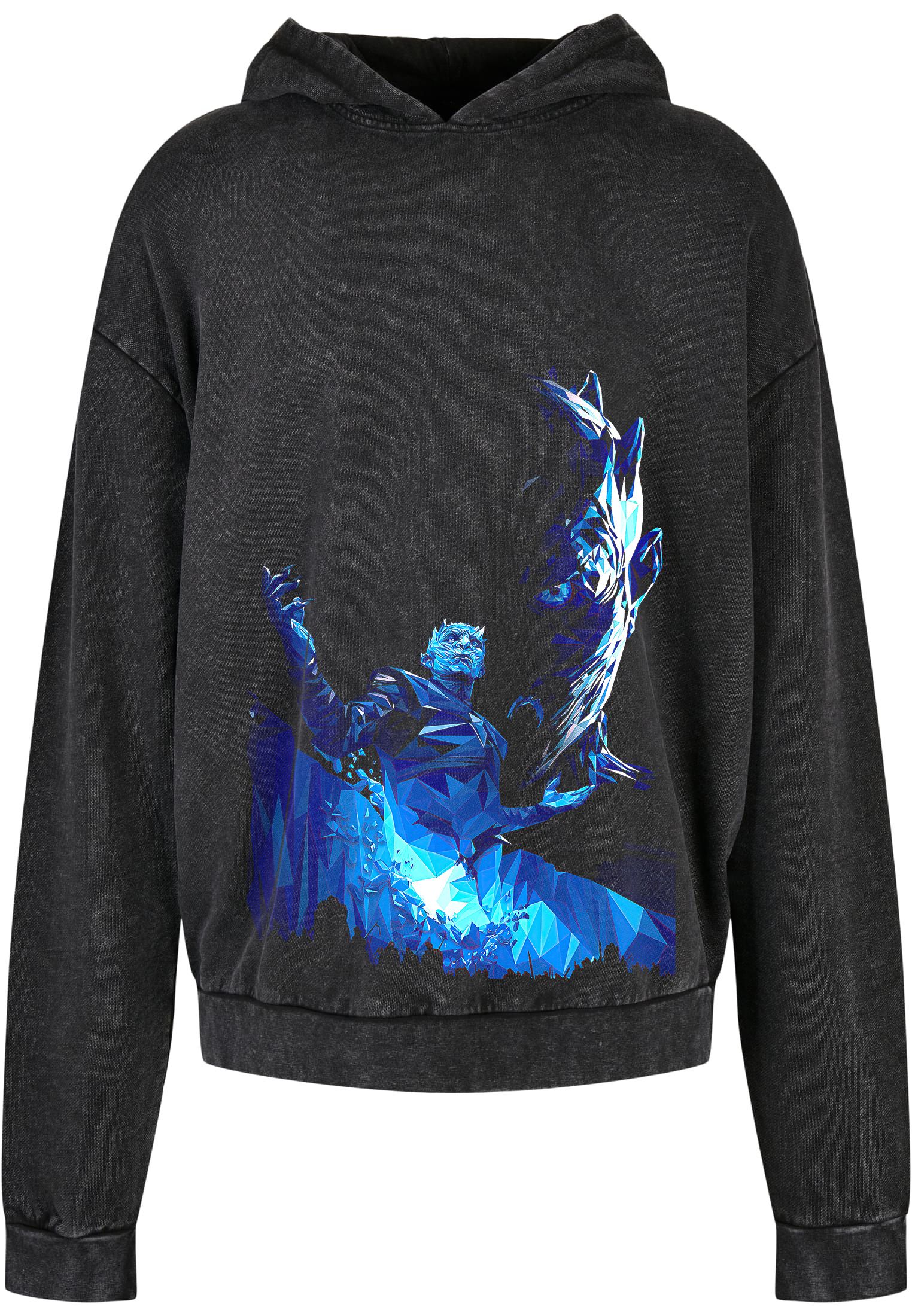 Oversized Premium Hoodie Night King Game Of Thrones Rock Avenue Black