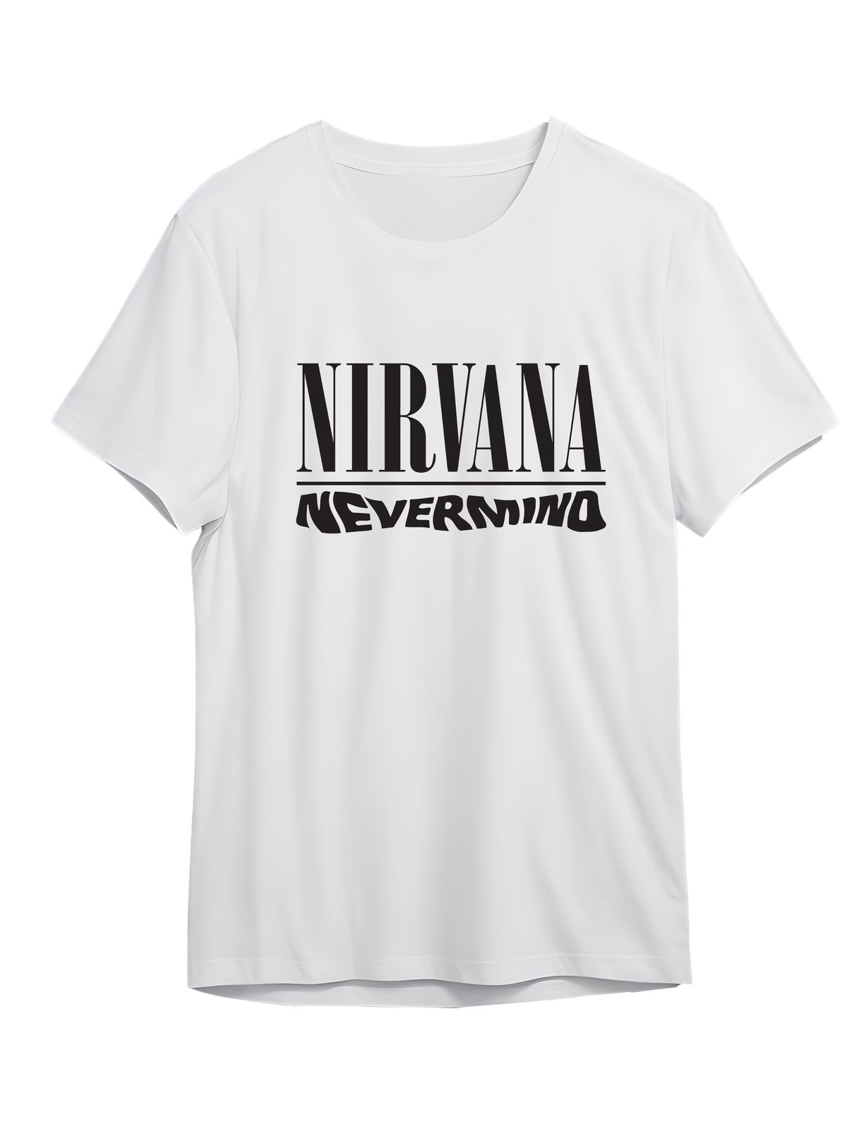 T-Shirt Nirvana Nevermind Rock Avenue White