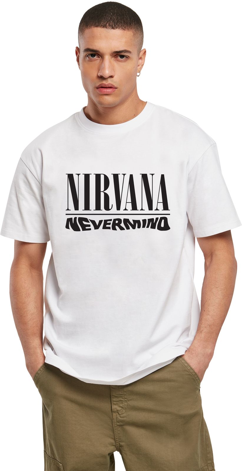 T-Shirt Nirvana Nevermind Rock Avenue White ανδρικά Basic T-Shirts Simple Wear Μπλουζάκια κοντομάνικα