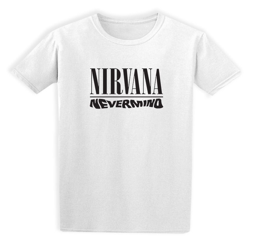 Παιδικό T-shirt Nirvana Nevermind Rock Avenue White