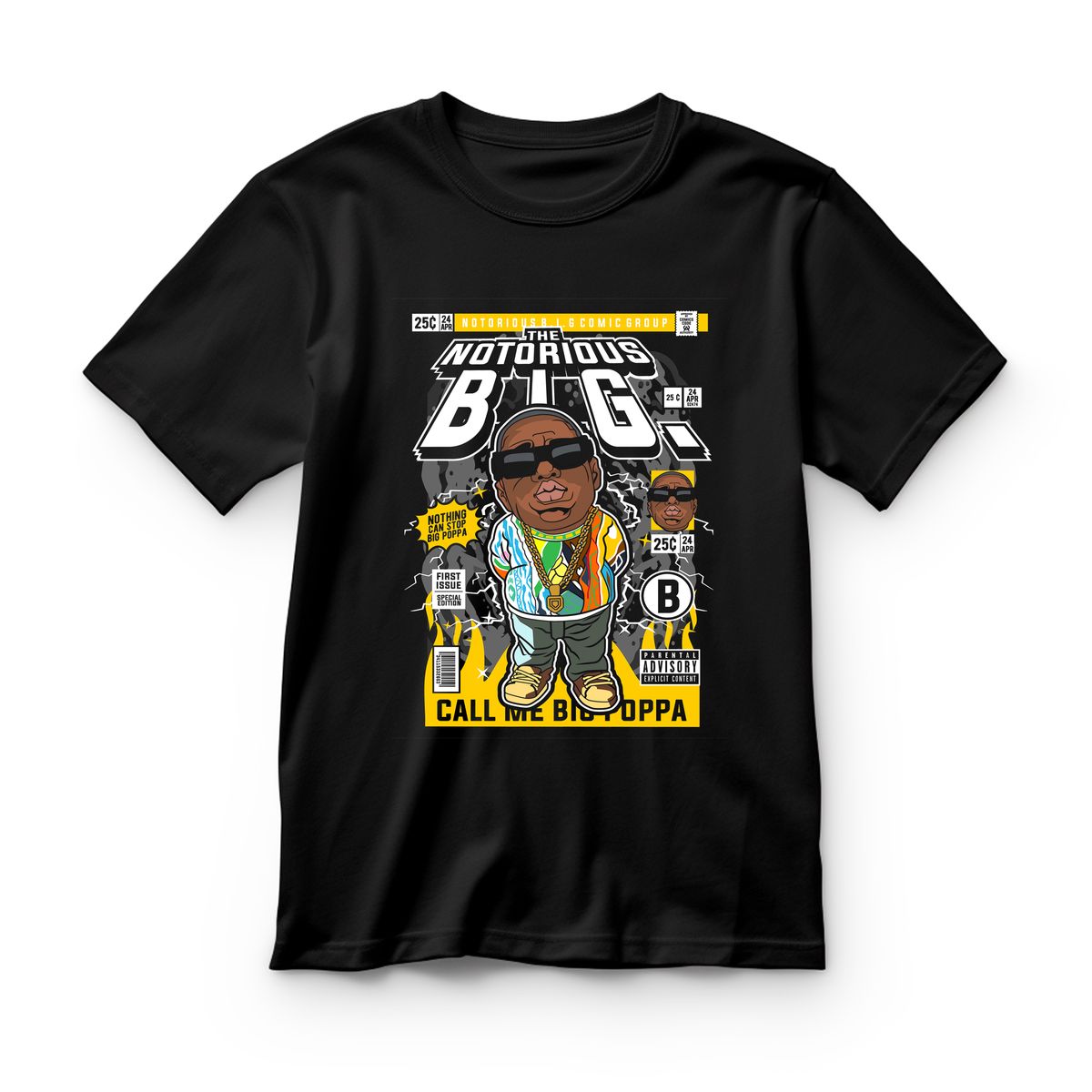 Παιδικό T-shirt Notorious B.I.G Pop Culture Black