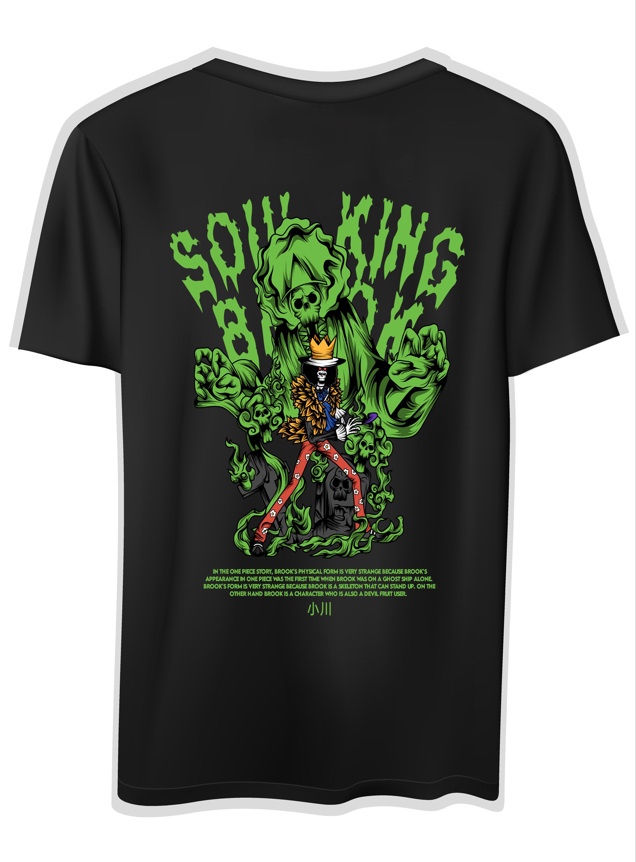 T-Shirt One Piece Brook Pop Culture Black