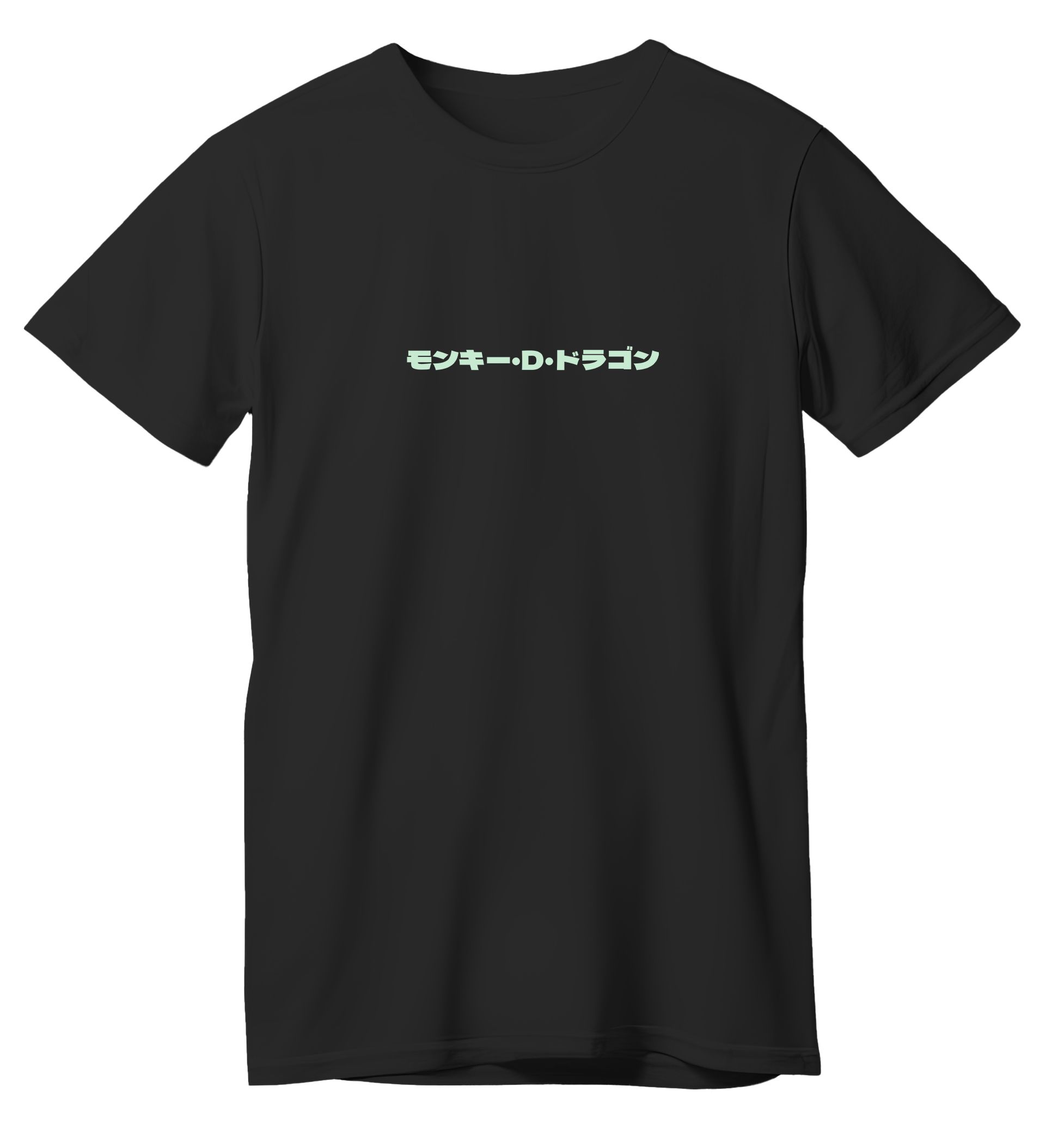 T-Shirt One Piece Monkey D Dragon Pop Culture Black ανδρικά Basic T-Shirts Simple Wear Μπλουζάκια κοντομάνικα