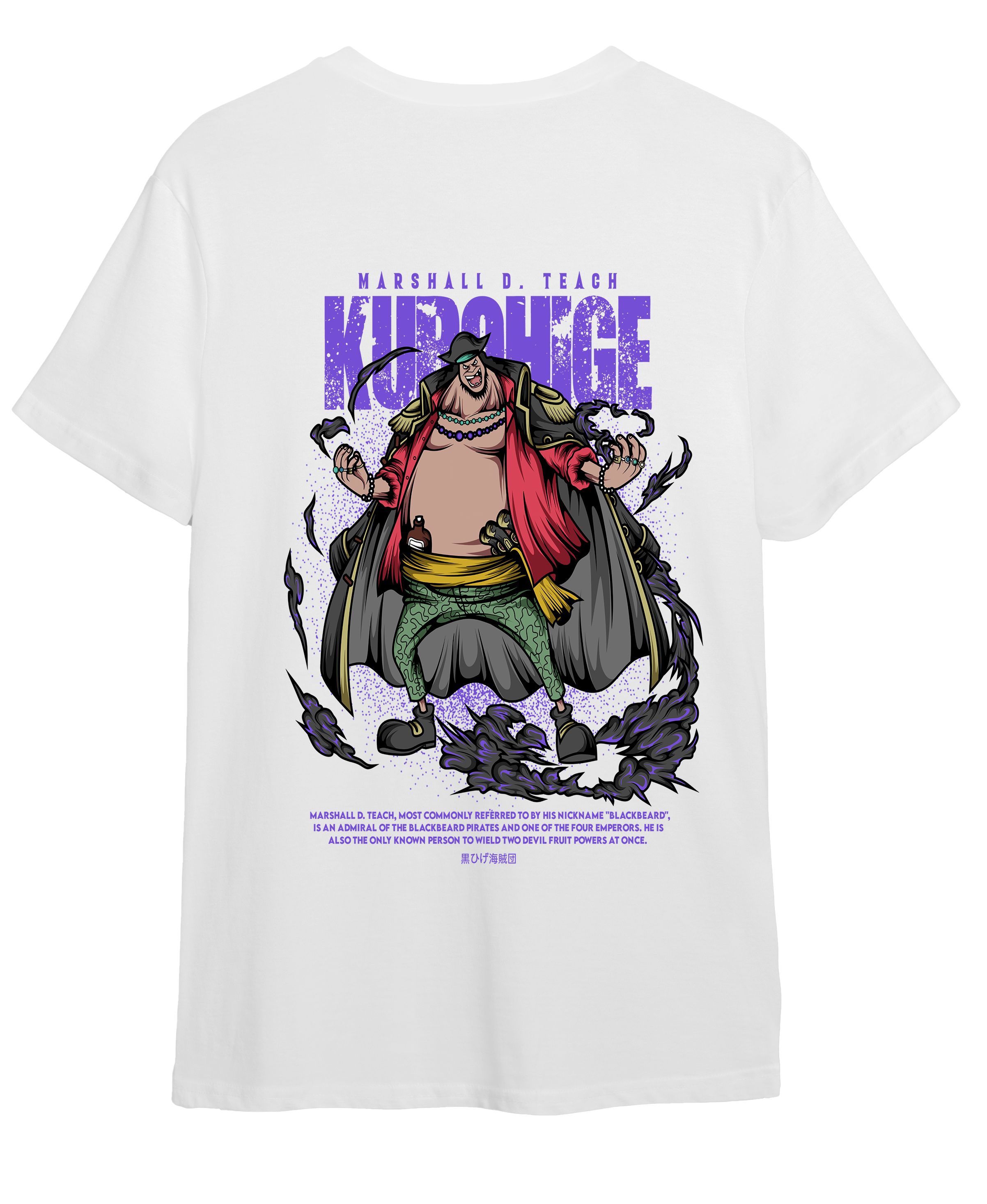 T-Shirt One Piece Teach Pop Culture White