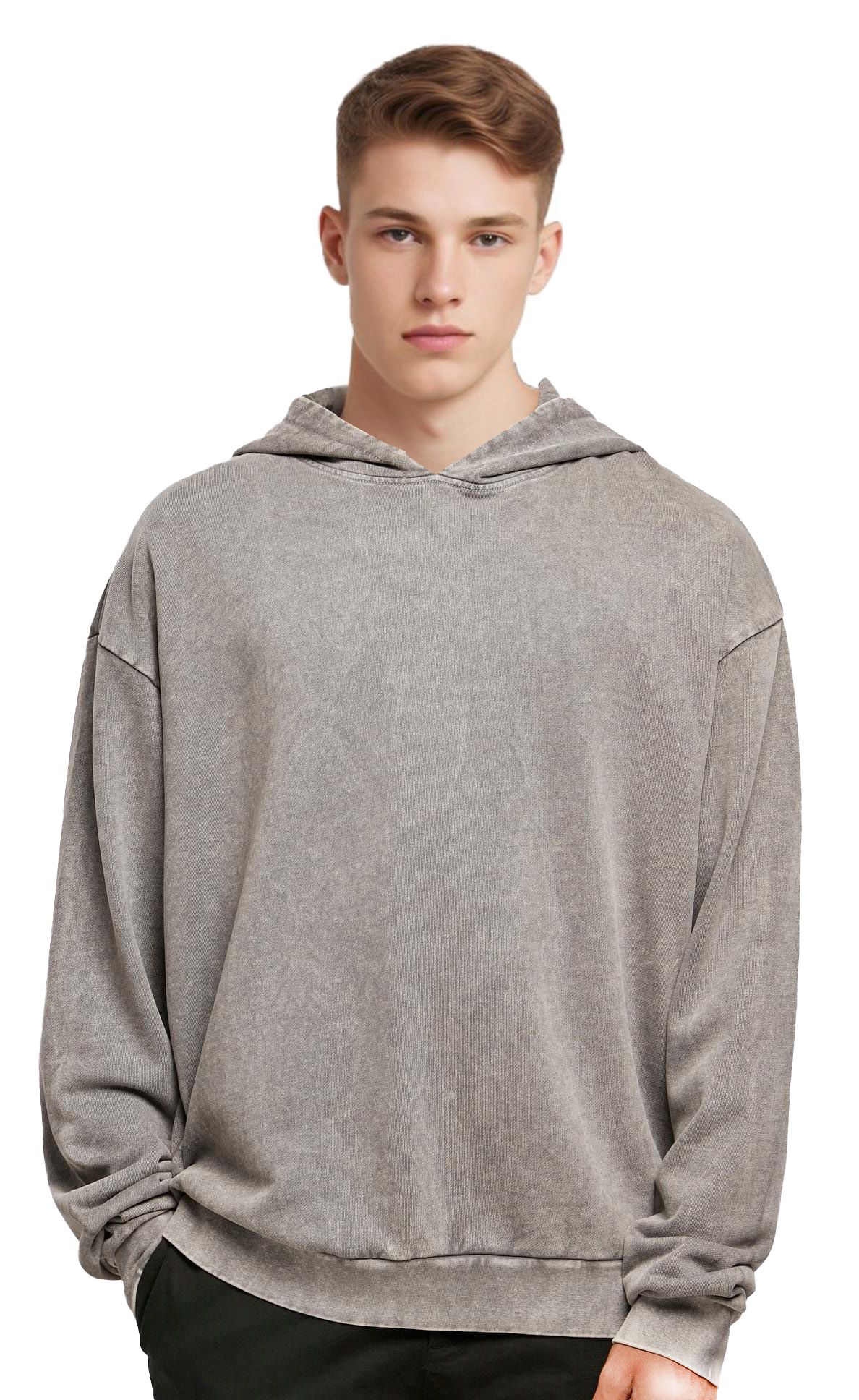Oversized Premium Hoodie Ozzy Osbourne 1 Rock Avenue Asphalt ανδρικά Φούτερ Simple Wear