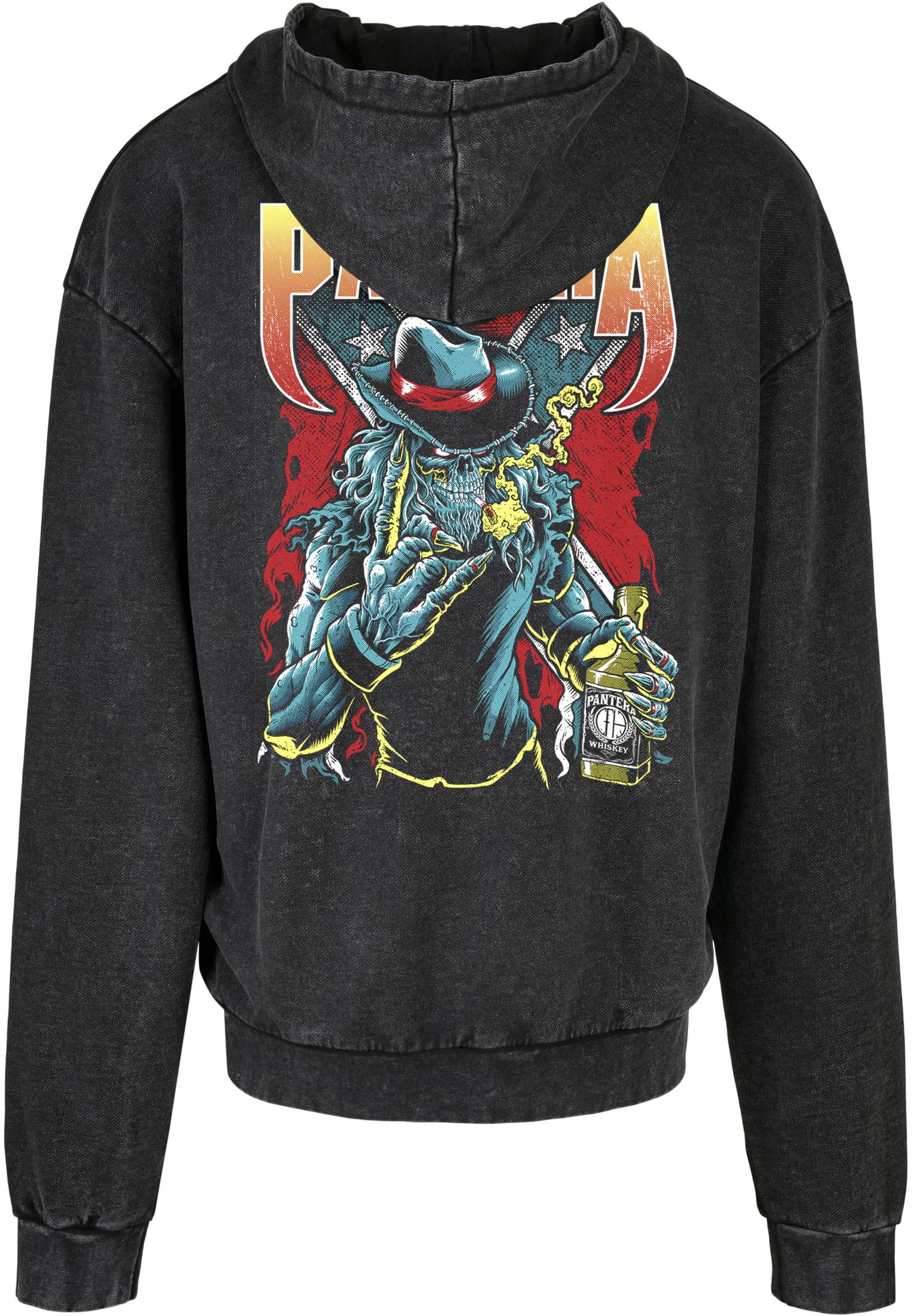 Oversized Premium Hoodie Pantera Rock Avenue Black