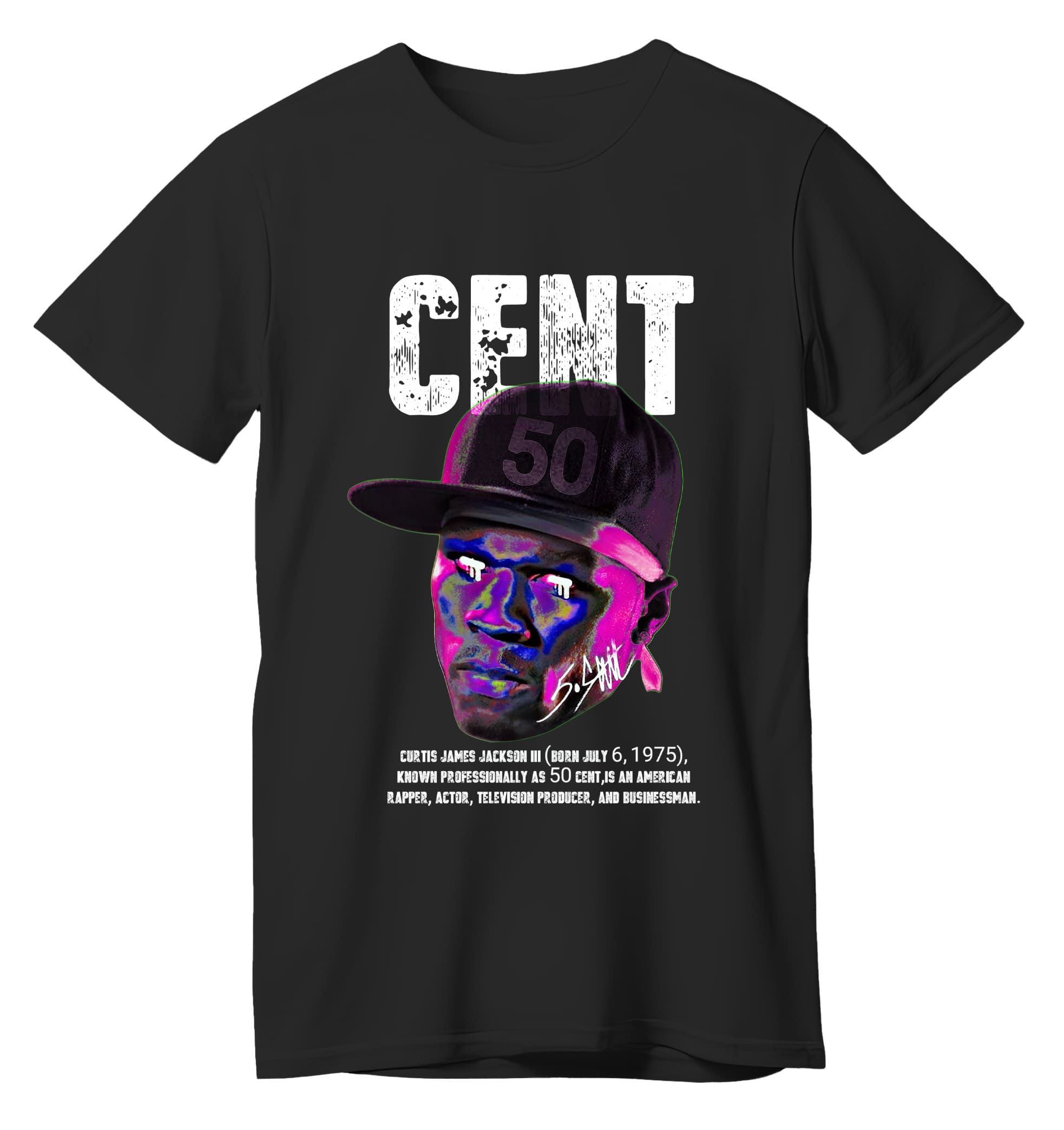 T-Shirt 50Cent Pop Culture Black
