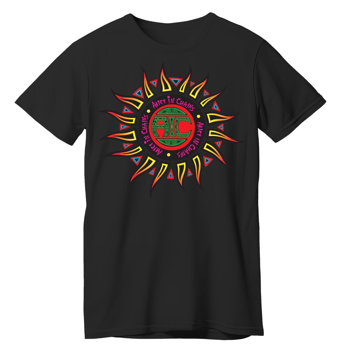 T-Shirt Alice In Chains Art1 Rock Avenue Black