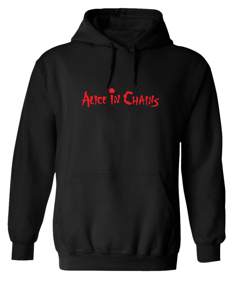 Hoodie Alice In Chains Logo Name Art Rock Avenue White