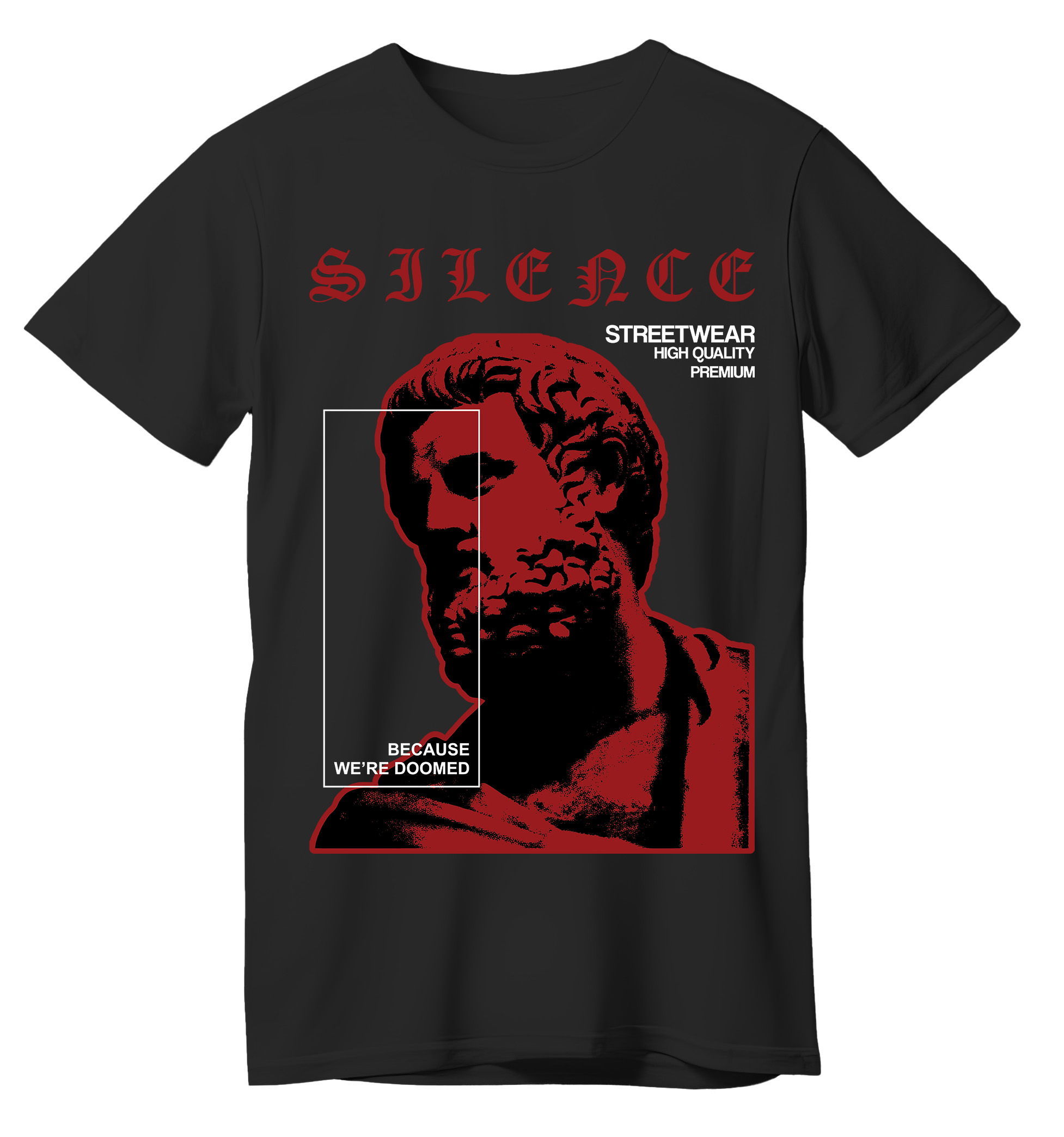 T-Shirt Ancient Greece Art Pop Culture Black